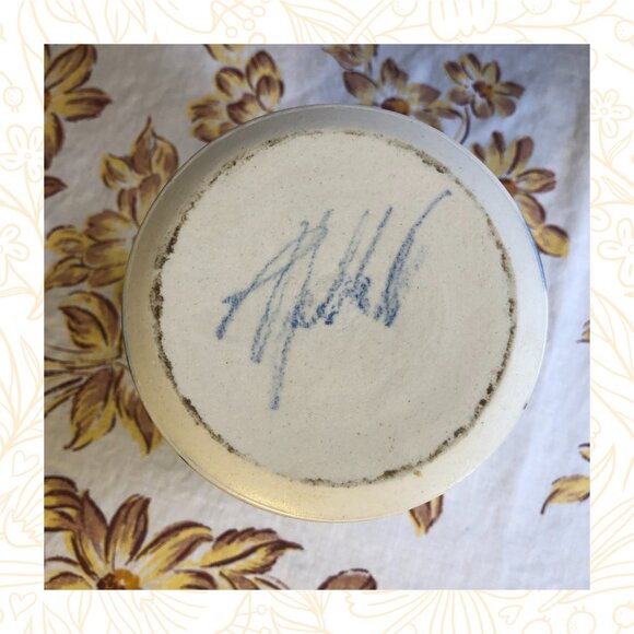 Art Pottery Vase/Utensil Holder - Picture 6 of 6